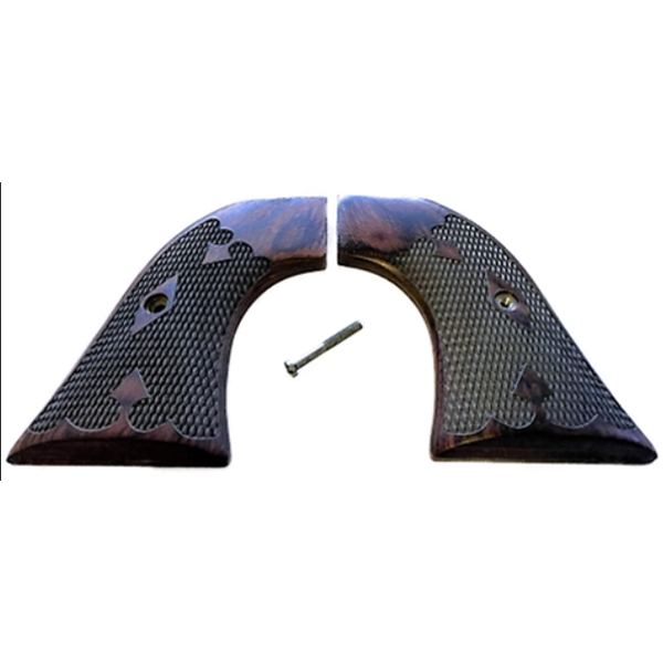 Ruger - Wrangler Model - Checkered Rosewood Grips