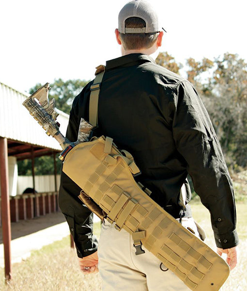 Red Rock MOLLE Rifle Scabbard Coyote
