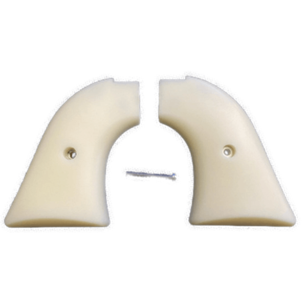 *Heritage Arms Rough Rider * 6 & 9 Shot Grips (.22 &.22 Mag) - Acrylic Faux White Ivory "Gambler" Grips