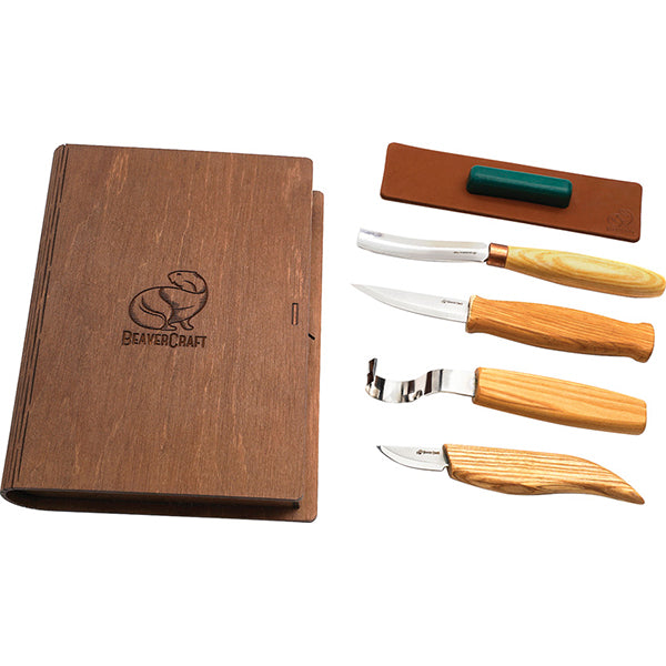 Beavercraft - Spoon and Kuksa Carving Set