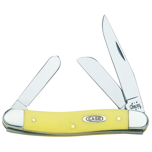 Case Cutlery Stockman Yellow Synthetic