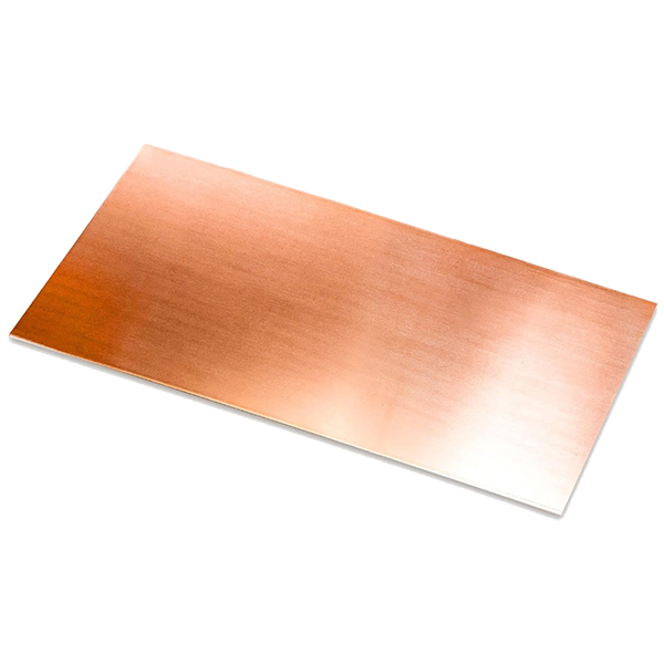 Copper Rectangular Spacer Metal - Copper Sheet Handle / Scale Spacers - .062 x 2