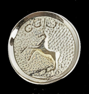 1911 Full Size Acrylic Faux Ivory Grips w/ Colt Rampant Horse Logo Medallion - WoodWorld of Texas