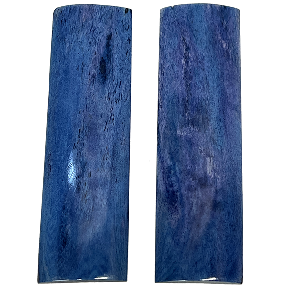 Genuine Bone -  Dyed Denim Blue  -  .25"x1.5"x5"