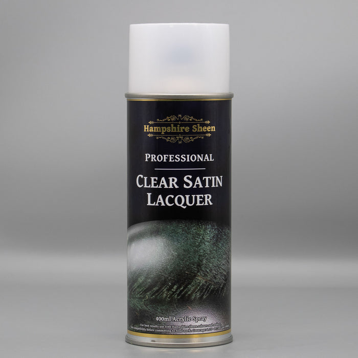 Hampshire Sheen - Lacquer - Professional Clear Satin Lacquer 400 ml Aerosol
