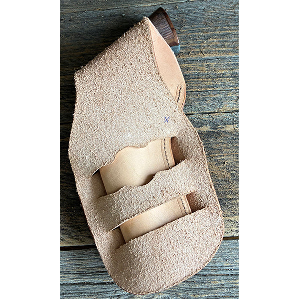 Heritage Arms Rough Rider .22 & .22 Mag Revolver Saddle Leather Holster "Dodge City"  Light Brown - Made in Texas