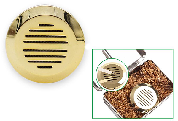 Cigar Humidifier Gold