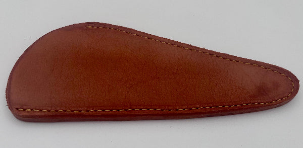 Custom Leather Chef Knife Sheath - Fits Rocking Chef Knife (10333) - 3.5"x8"