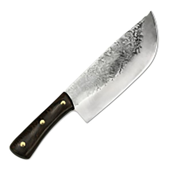 Stockman King Slicer (Heavy Duty) Custom Patterned 5cr15mov Stainless Steel with Wenge Handle - 7.5"