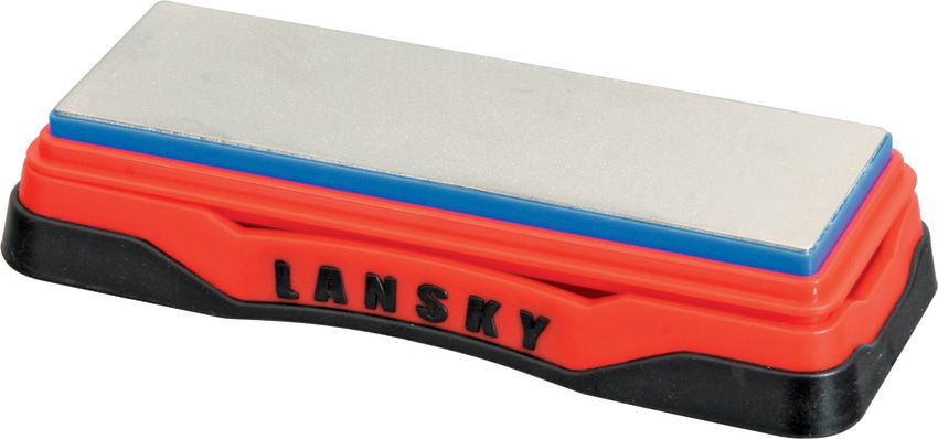 Lansky Fine Grit Diamond Bench Sharpening Stone 6" x 2"