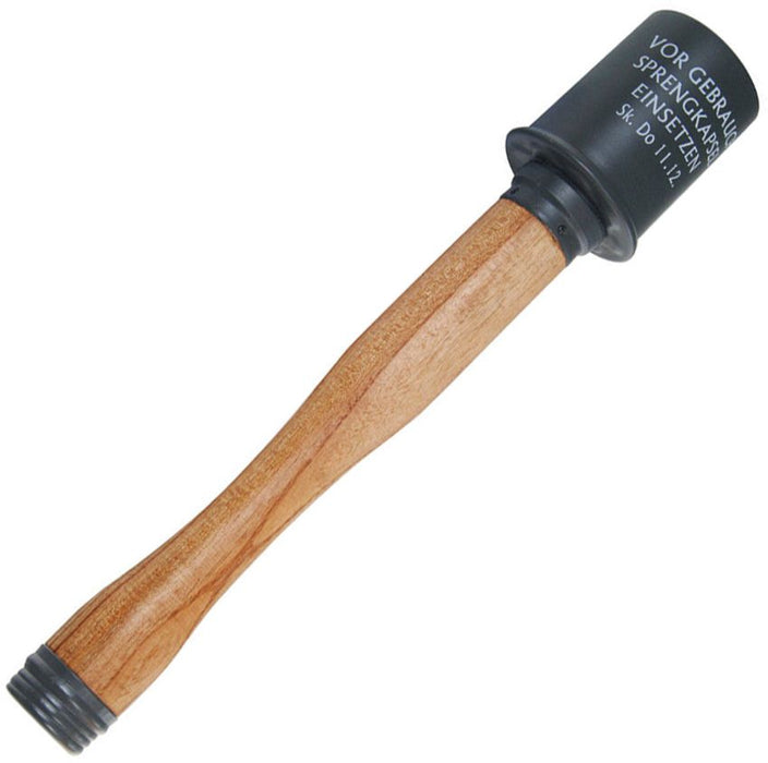 Inert German Potato Masher Green Reproduction 14" 1 LB - Decoration