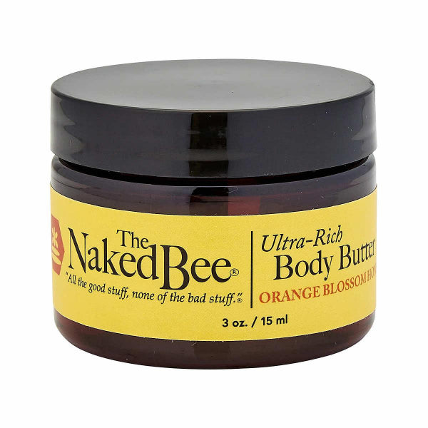 Naked Bee Orange Blossom Honey Ultra Rich Body Butter 3 oz.