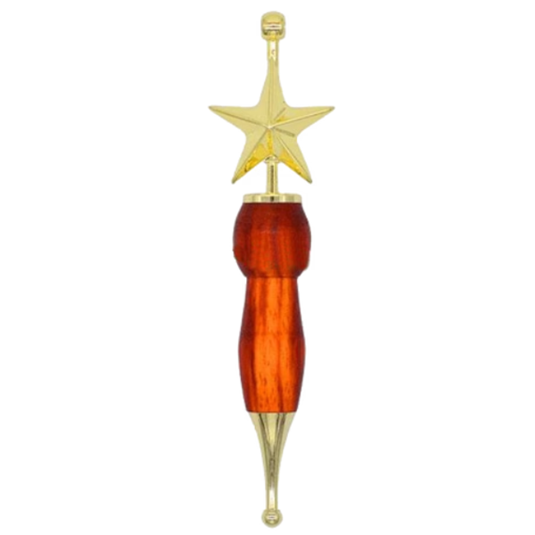 Christmas Ornament Star - Gold