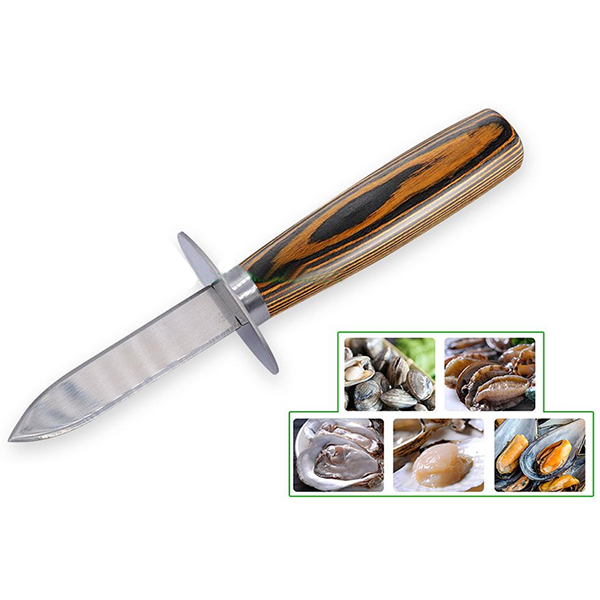Oyster Shucker Knife Style 2 - Stainless Steel Kit