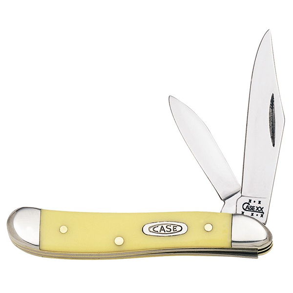 Case Cutlery Peanut Yellow Synthetic