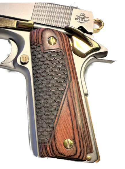 **1911 Full Size Rosewood with Fish Scales - Dragon Scales