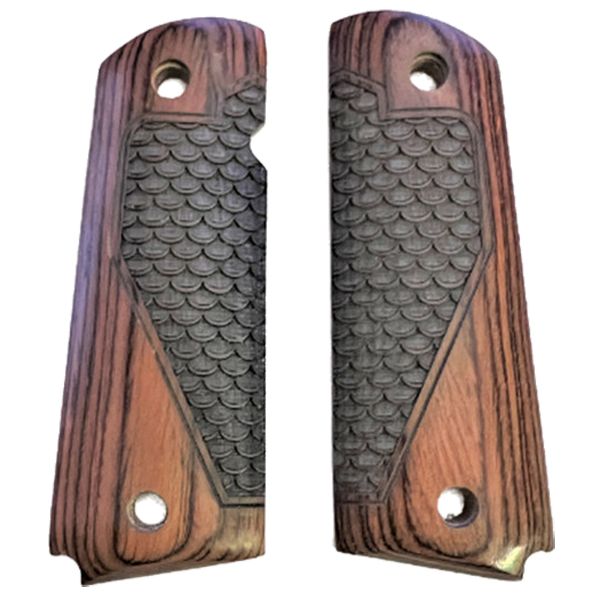 **1911 Full Size Rosewood with Fish Scales - Dragon Scales