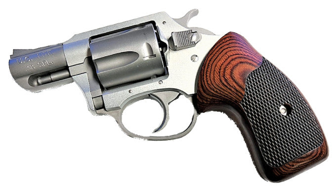 Charter Arms PRO Grips universal fit Rosewood wrap around Charter Arms PRO Grips universal fit Rosewood wrap around