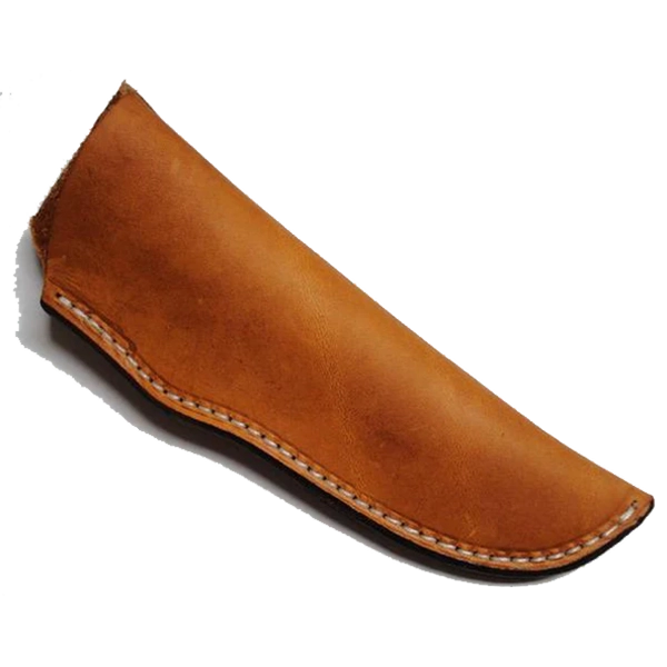 Custom Knife Sheath Leather - SHWW100-P - 1 5/8" opening and a 6 5/8" length - Peanut Brittle