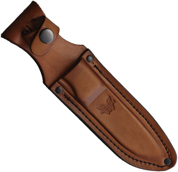 Knife Sheath Leather Thumb Snap 5.5" X 1.25"