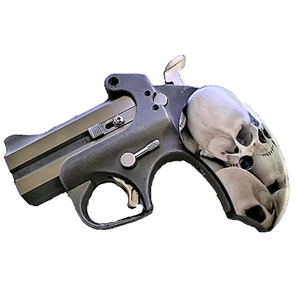 Bond Arms Derringer XL Grips HD / UV Printed Skulls - XL