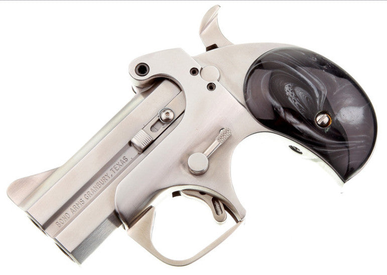 Bond Arms Derringer Grips Acrylic Black Pearl - Standard