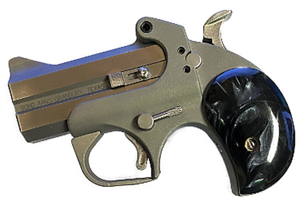 Bond Arms Derringer Grips Acrylic Black Pearl - Standard