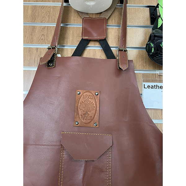 Custom Made Full Grain Leather Apron - Rustic Tan