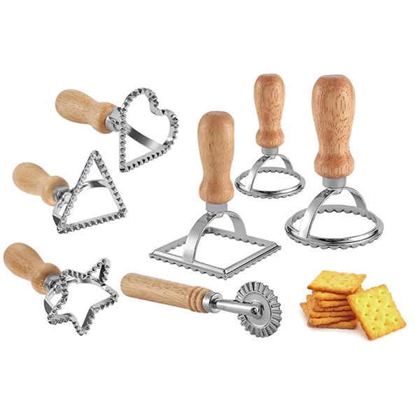 Baking Cutters &  Acc. Stainless Steel Kit - 7 Piece Set