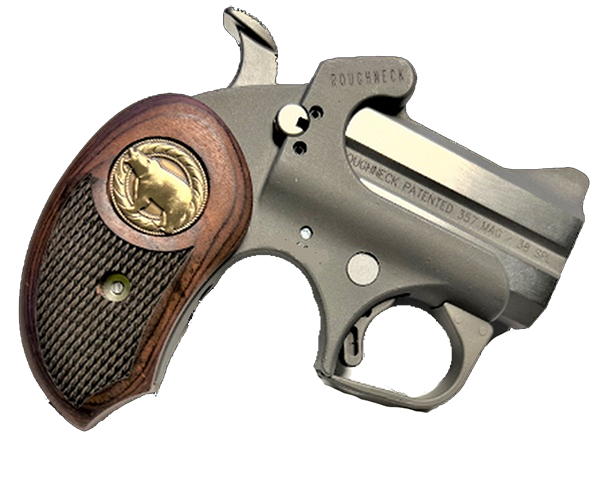 Bond Arms Derringer XL Bronze Bear Medallion Grips - XL