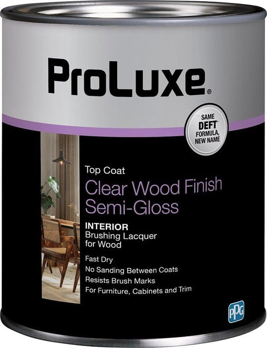 ProLuxe Clear Brush-on Lacquer - Semi-Gloss - Qt