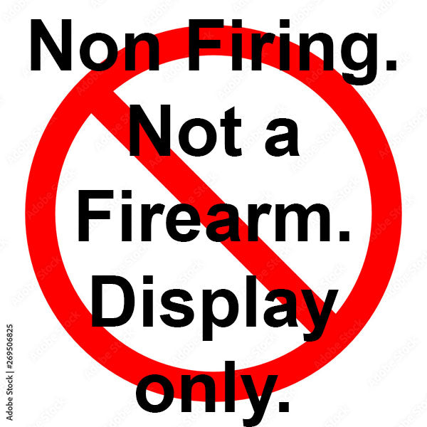 Non-Firing Inert Luger P08 Model Replica Wood Grips 10"  2.2 Pounds - Decoration