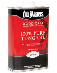 Old Masters 100% Tung Oil - Pint
