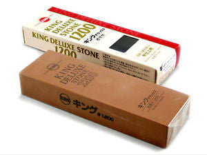 King Japanese Waterstone 1200 Grit Deluxe - WoodWorld of Texas
