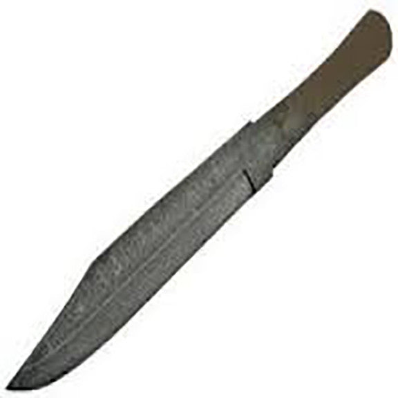 Economy - 15.13" Coffin Handle BOWIE FULL TANG BLADE Damascus - WoodWorld of Texas