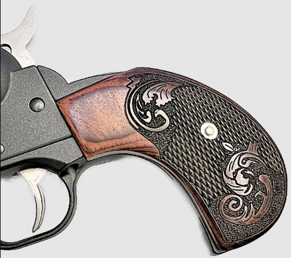 *Ruger Wrangler & Diamondback Side Kick Birdshead Grip Gentlemen Ro