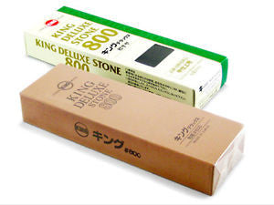 King Japanese Waterstone 800 Grit Deluxe - WoodWorld of Texas