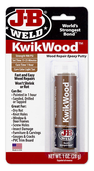 JB Weld KwickWood - WoodWorld of Texas