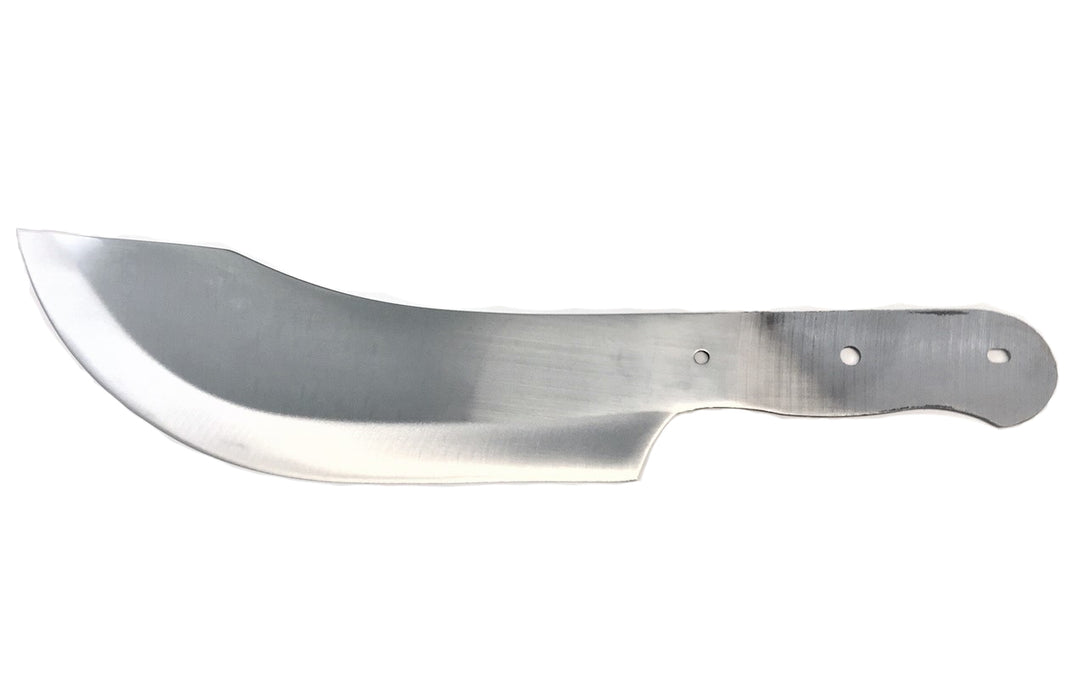 Cutlass BBQ / Butcher Knife Blank -  Stainless Steel  - Heavy Duty