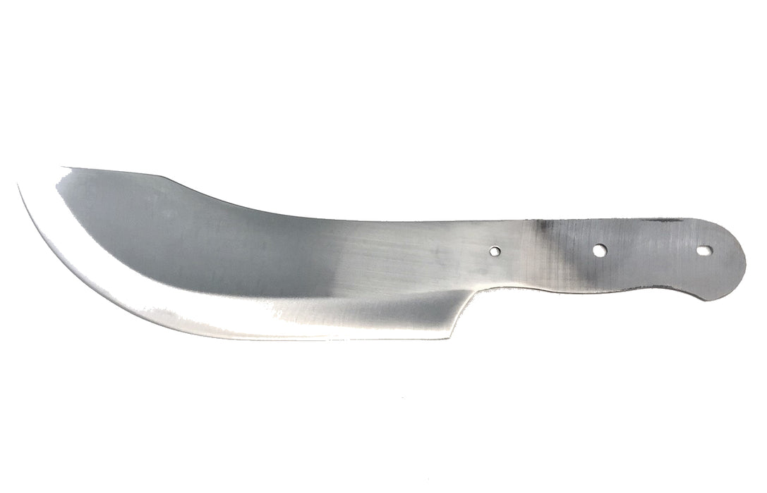 Cutlass BBQ / Butcher Knife Blank -  Stainless Steel  - Heavy Duty