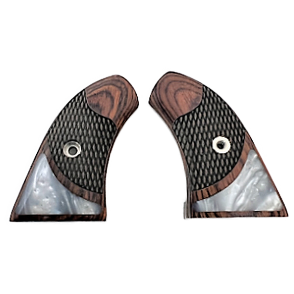 North American Arms Magnum Gun Grip Rosewood w/ Pearl Accent Boot Size