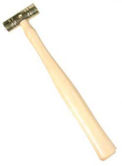 Brass Head Hammer - Grace - 08 oz - WoodWorld of Texas