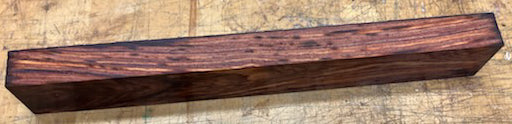 Cocobolo Turning Billets 12" x 1 7/16"x 1"