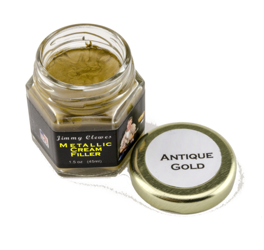 Jimmy Clewes Metallic Cream Filler - Antique Gold