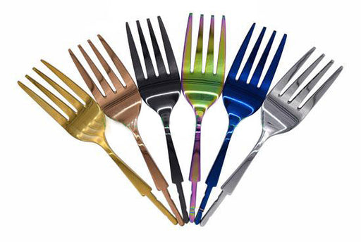 S.S Flatware Set with Spectra TN plating. - WoodWorld of Texas
