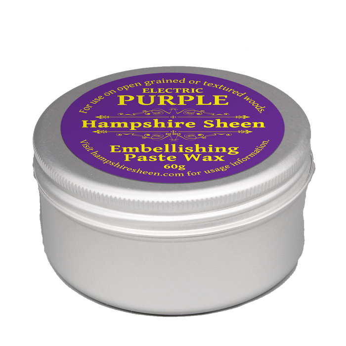 Hampshire Sheen - Embellishing Wax -  Electric Purple - 60 grams / 2.11 ounces