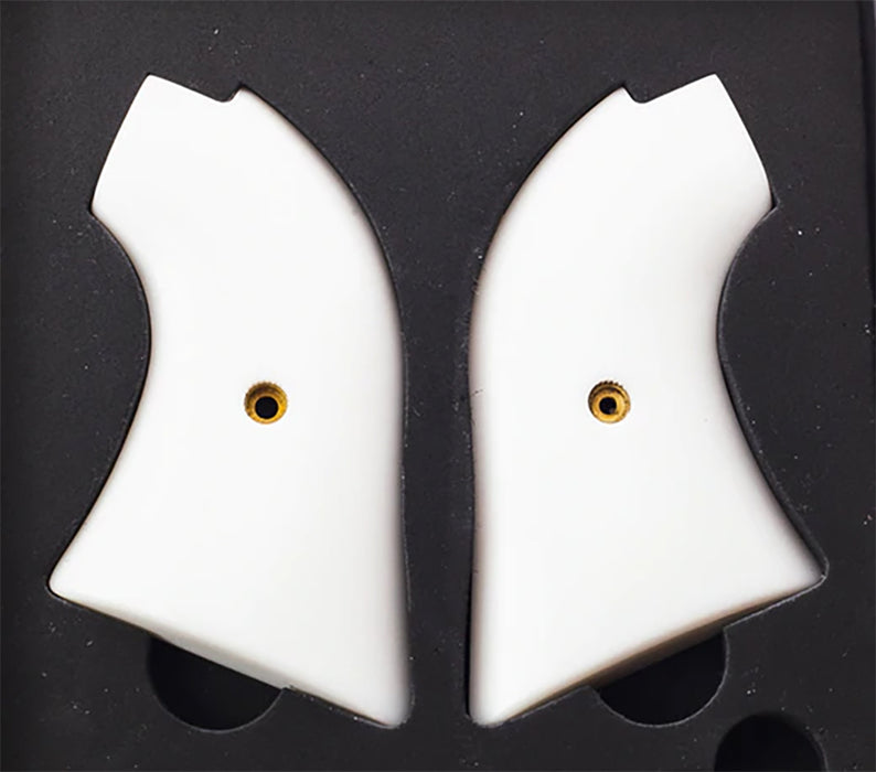 Heritage Arms Rough Rider 6 & 9 Shot Grips (.22 &.22 Mag) "Gambler "  (Synthetic White Ivory Grips)