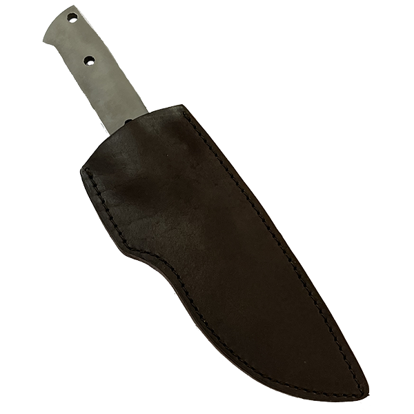 Knife Sheath Leather - SHWW103- 2 1/8" opening and a 7.5" length. Fits Genesis
