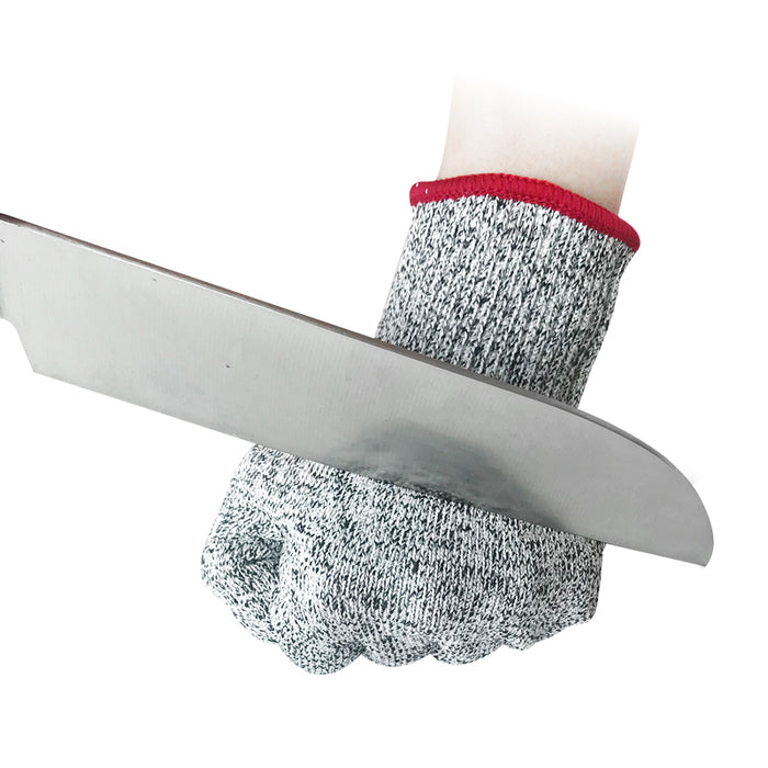 Siza Brand - Custom Level 5 HPPE food / safety Anti Cut Gloves - Cut Resistant - Size: Medium