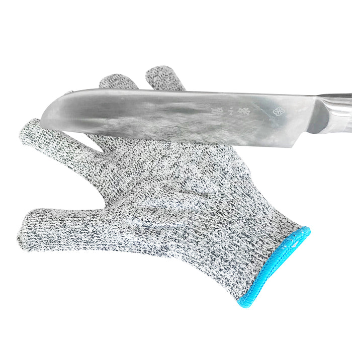 Siza Brand - Custom Level 5 HPPE food / safety Anti Cut Gloves - Cut Resistant - Size: Medium